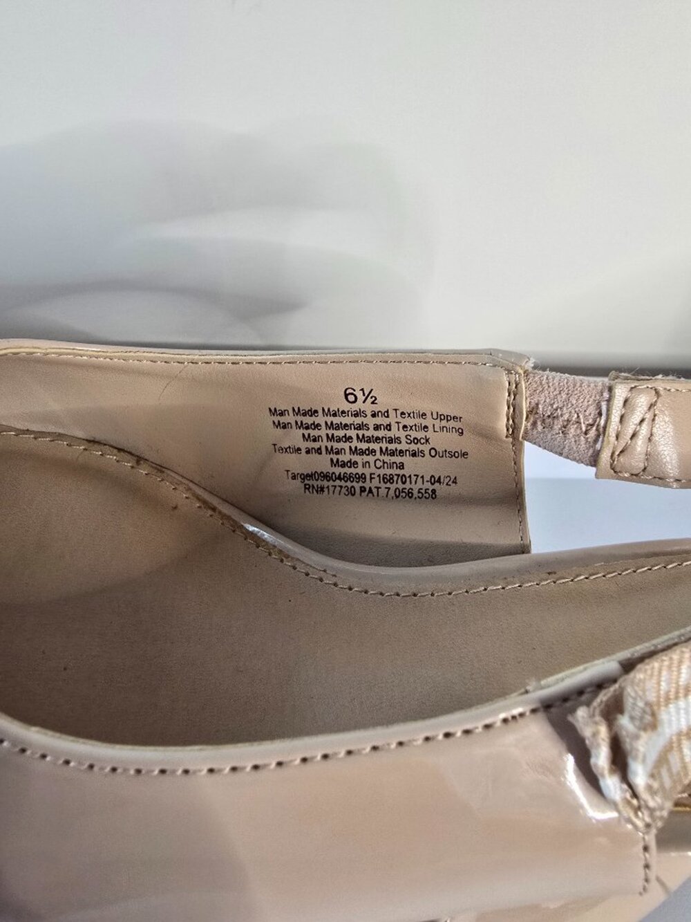 Target - A New Day Milan Slingback Kitten Pumps - Two Pairs - Tan & Black Lace - Picture 5 of 13